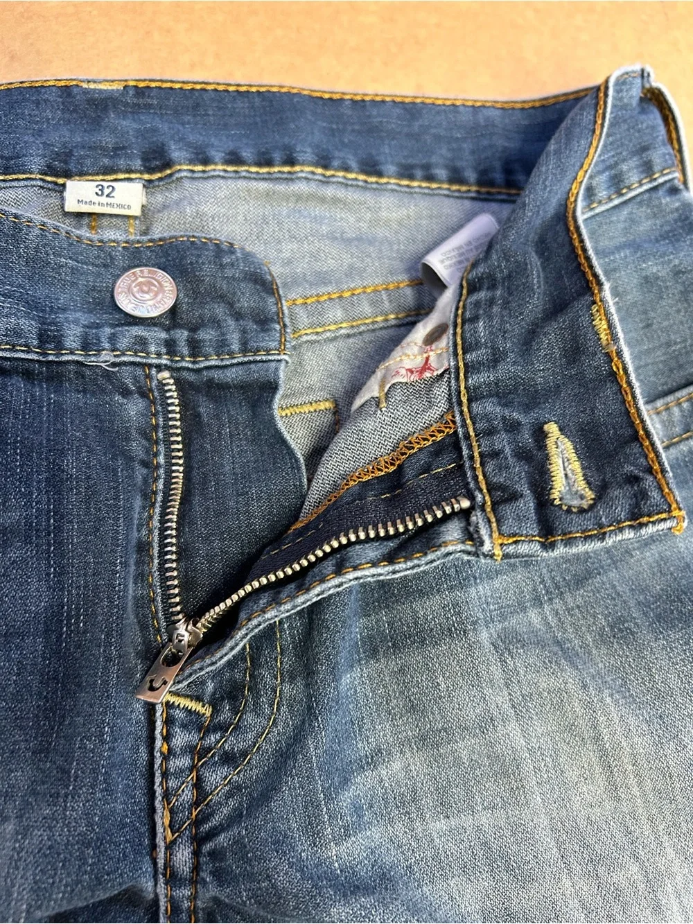 True Religion Slim Fit Blue Men's Jeans Size 32